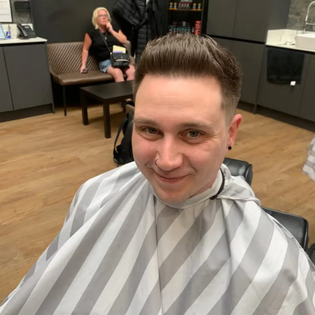 Styled cut with a defined part